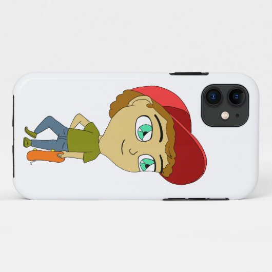 Chibi Case-Mate iPhone Hülle (Rückseite (Horizontal))