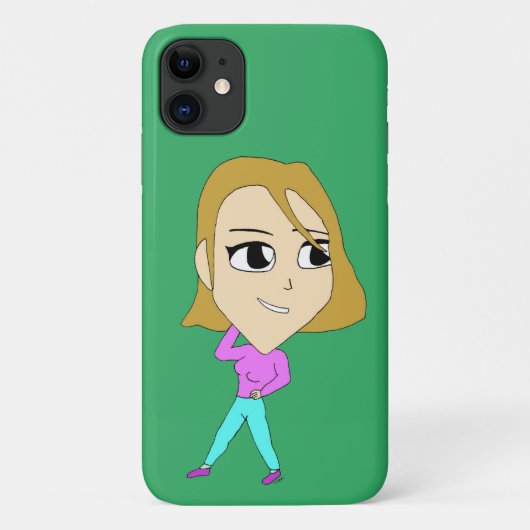 chibi Case-Mate iPhone hülle (Rückseite)