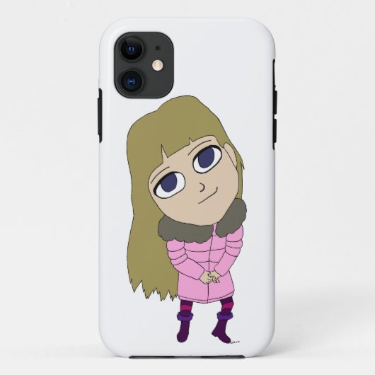 Chibi Case-Mate iPhone Hülle (Rückseite)