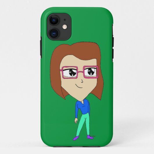Chibi Case-Mate iPhone Hülle (Rückseite)
