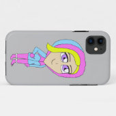 Chibi Case-Mate iPhone Hülle (Rückseite (Horizontal))