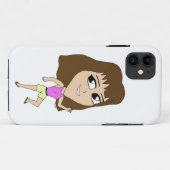 Chibi Case-Mate iPhone Hülle (Rückseite (Horizontal))