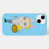Chibi Case-Mate iPhone Hülle (Rückseite (Horizontal))