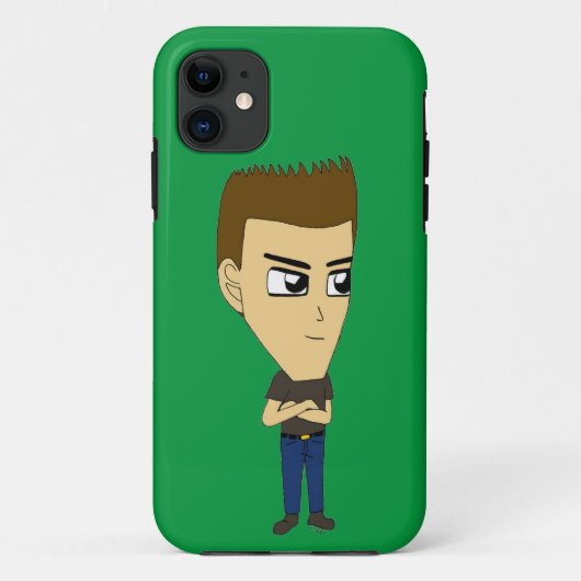 Chibi Case-Mate iPhone Hülle (Rückseite)