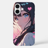 Chibi Cat Girl Case-Mate iPhone Hülle (Rückseite)