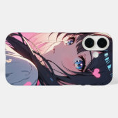 Chibi Cat Girl Case-Mate iPhone Hülle (Rückseite (Horizontal))