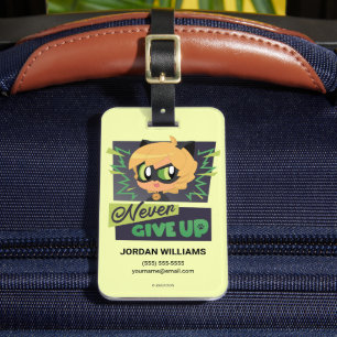 Chibi Cat Noir geben nie auf Gepäckanhänger