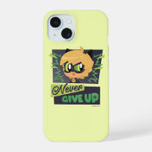 Chibi Cat Noir geben nie auf iPhone 15 Hülle (Rückseite)