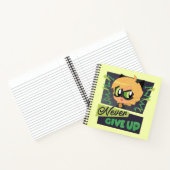 Chibi Cat Noir geben nie auf Notizblock (Innenseite)