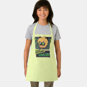 Chibi Cat Noir geben nie auf Schürze (Insitu)