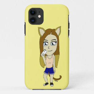 Chibi Catgirl Case-Mate iPhone Hülle