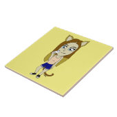 Chibi Catgirl Fliese (Seite)