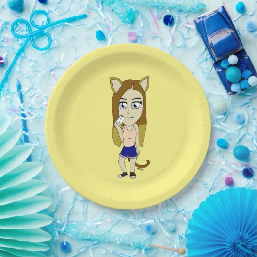 Chibi Catgirl Pappteller (Party)