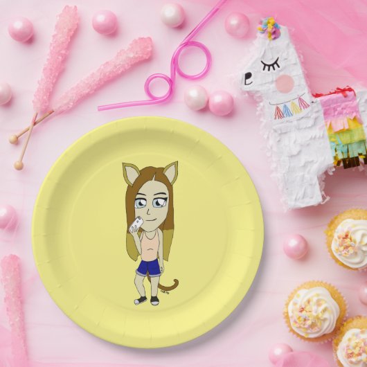 Chibi Catgirl Pappteller (Party)