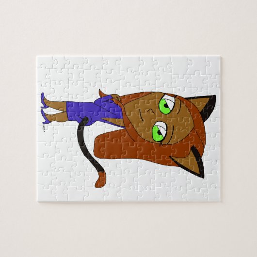 chibi catgirl  puzzle (Horizontal)