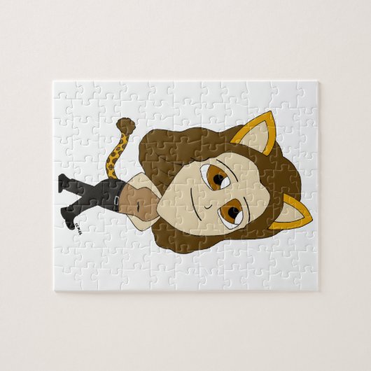 chibi catgirl puzzle (Horizontal)