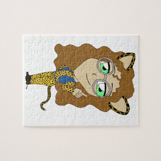 chibi catgirl puzzle (Horizontal)