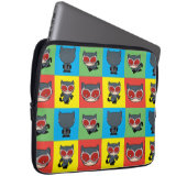 Chibi Catwoman Character Posen Laptopschutzhülle (Vorne Rechts)