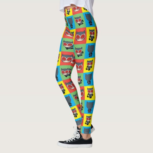 Chibi Catwoman Character Posen Leggings (Links)