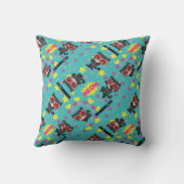 Chibi Catwoman Pattern Kissen (Rückseite)