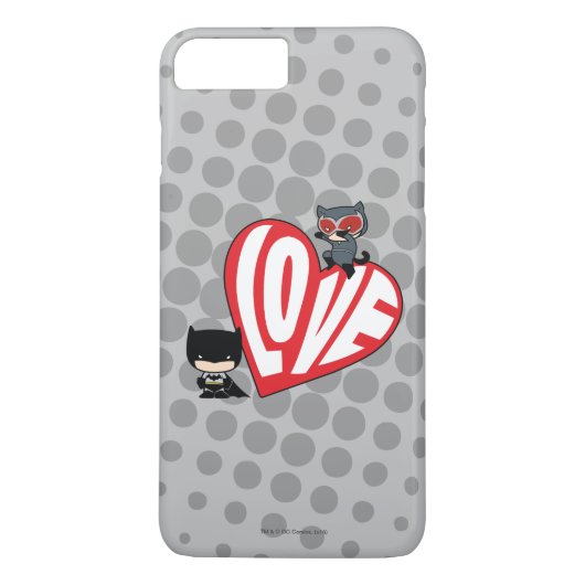 Chibi Catwoman Pounce zu Batman Case-Mate iPhone Hülle (Rückseite)