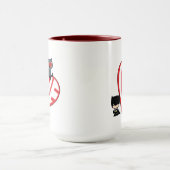 Chibi Catwoman Pounce zu Batman Tasse (Zentrum)