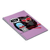 Chibi Catwoman stahl einen Diamond Notizblock (Rechte Seite)