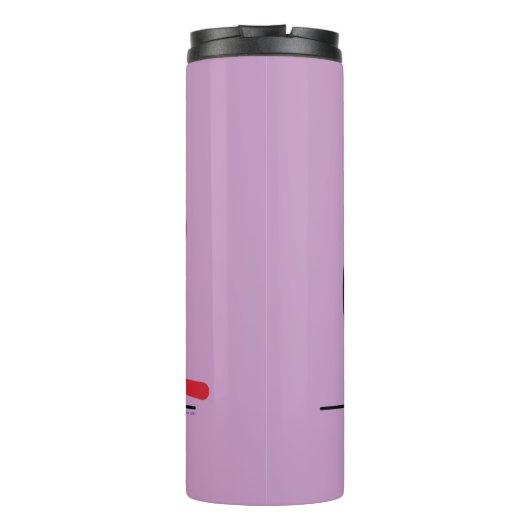 Chibi Catwoman stahl einen Diamond Thermosbecher (Rückseite)