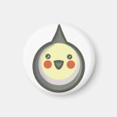 Chibi Cockatiel Magnet (Vorne)