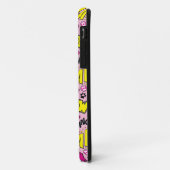 Chibi-Comic-Phrasen und Logos-Muster Case-Mate iPhone Hülle (Hinten/Links)