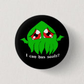 Chibi Cthulu lolthulu Button (Vorderseite)
