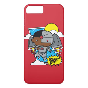 Chibi Cyborg blast ab! Case-Mate iPhone Hülle