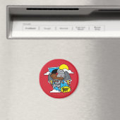 Chibi Cyborg blast ab! Magnet (In Situ (Geschirrspüler))