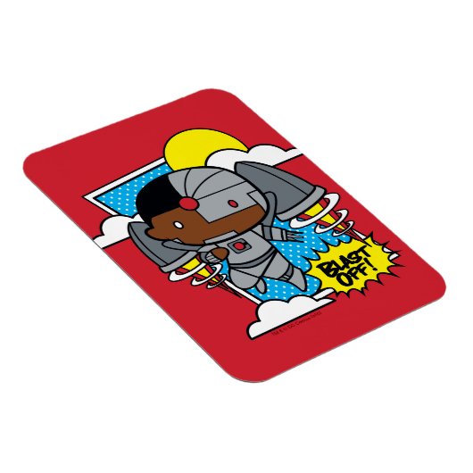 Chibi Cyborg blast ab! Magnet (Rechte Seite)