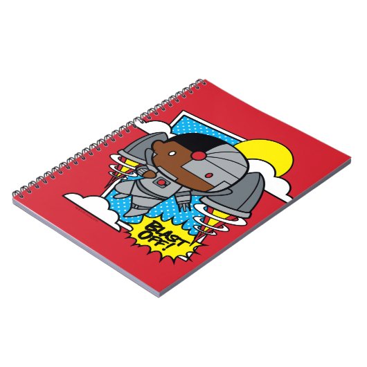 Chibi Cyborg blast ab! Notizblock (Linke Seite)