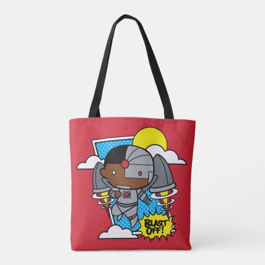 Chibi Cyborg blast ab! Tasche (Rückseite)