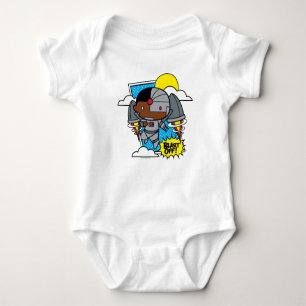 Chibi Cyborg Blast Off! Baby Strampler