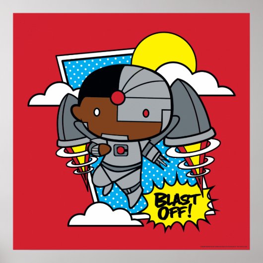Chibi Cyborg Blast Off! Poster (Vorne)