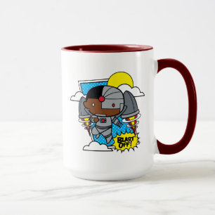 Chibi Cyborg hebt ab! Tasse