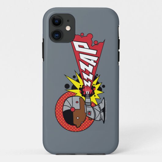 Chibi Cyborgs kybernetische Kanone Case-Mate iPhone Hülle (Rückseite)