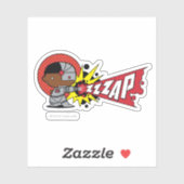 Chibi Cyborgs zybernetische Cannon Aufkleber (Blatt)