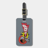 Chibi Cyborgs zybernetische Cannon Gepäckanhänger (Vorderseite vertikal)