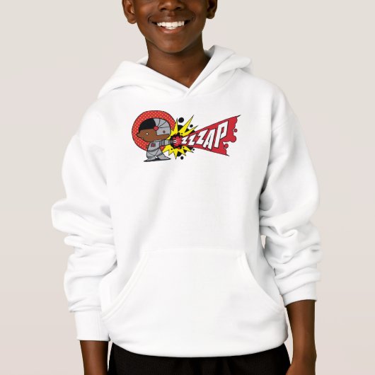 Chibi Cyborgs zybernetische Cannon Hoodie (Vorderseite)