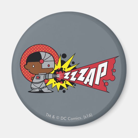 Chibi Cyborgs zybernetische Cannon Magnet (Vorne)