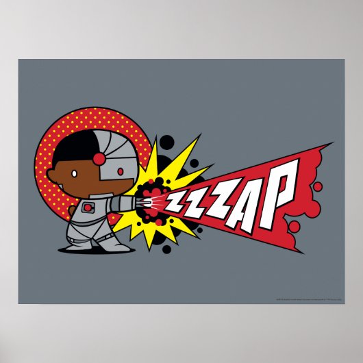 Chibi Cyborgs zybernetische Cannon Poster (Vorne)