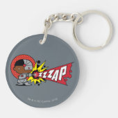 Chibi Cyborgs zybernetische Cannon Schlüsselanhänger (Rückseite)