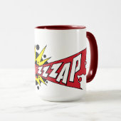 Chibi Cyborgs zybernetische Cannon Tasse (VorderseiteRechts)