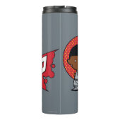 Chibi Cyborgs zybernetische Cannon Thermosbecher (Rückseite)