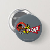 Chibi Cyborgs zybernetisches Cannon Button (Vorne & Hinten)