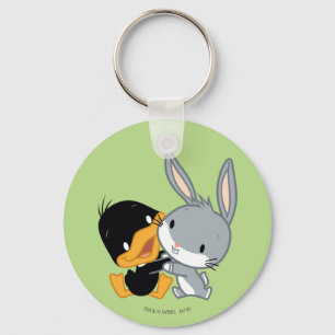 Chibi DAFFY DUCK™ & BUGS BUNNY™ Schlüsselanhänger